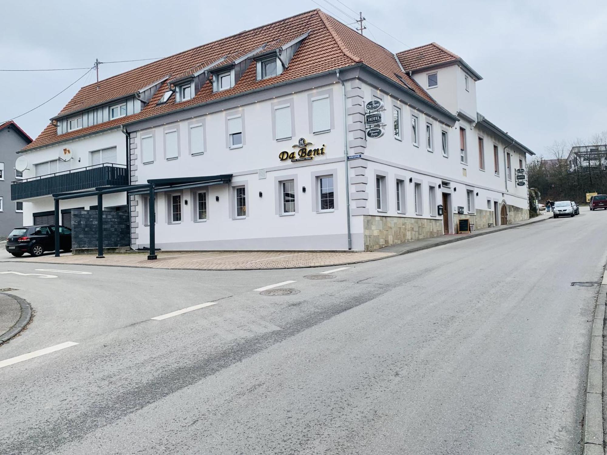 Hotel Pizzeria Da Beni Kochersteinsfeld Kültér fotó